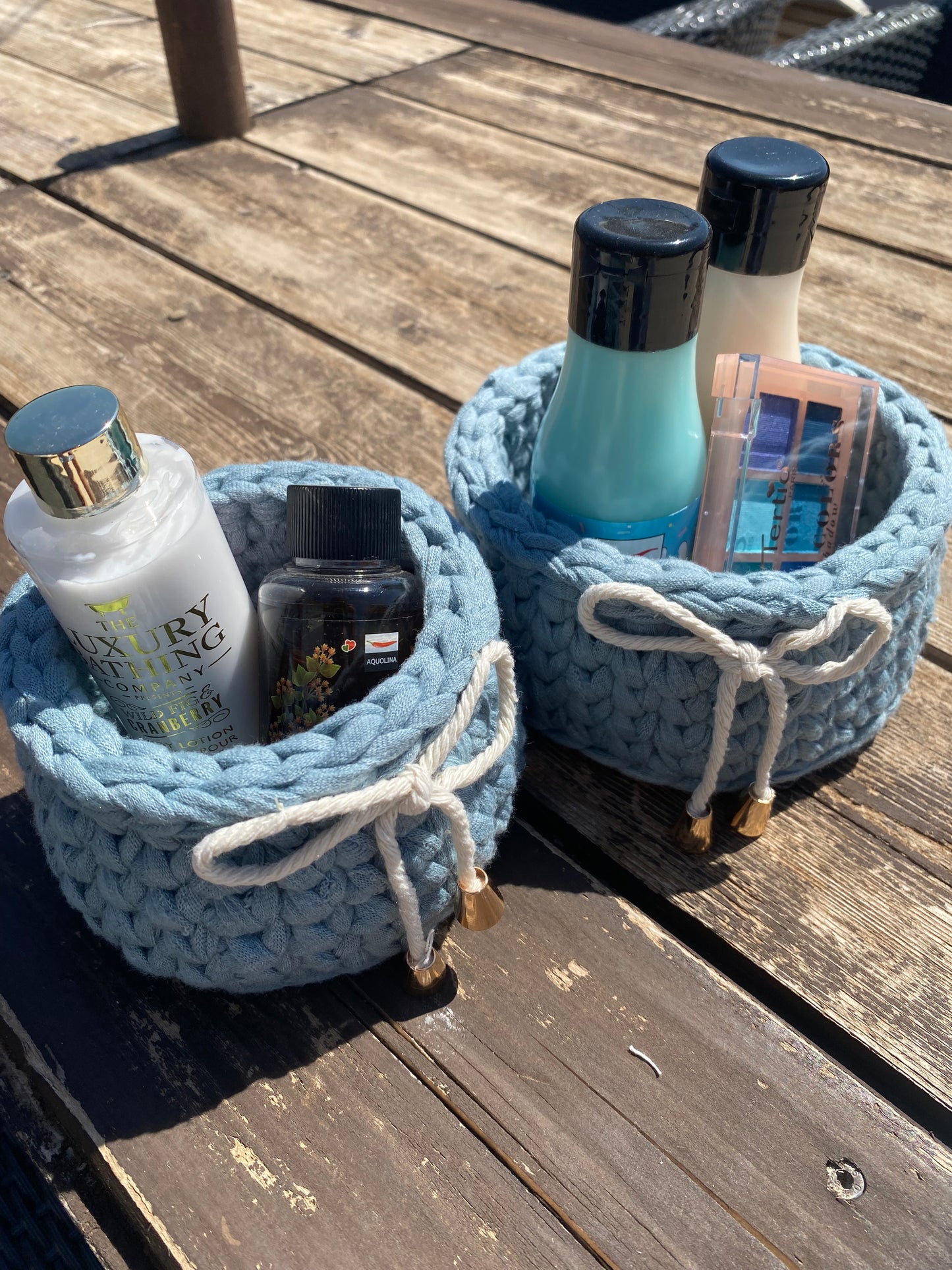 Cestino Aurora Crochet