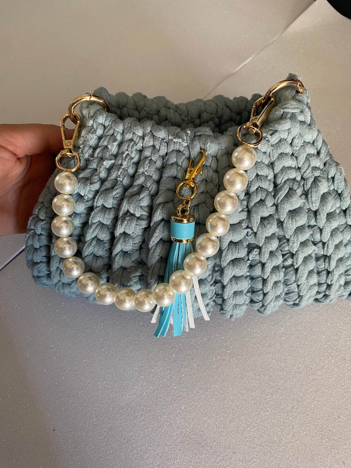 Borsa Perla Crochet