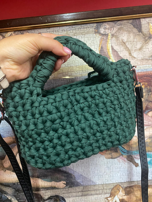Borsa crochet Emerald