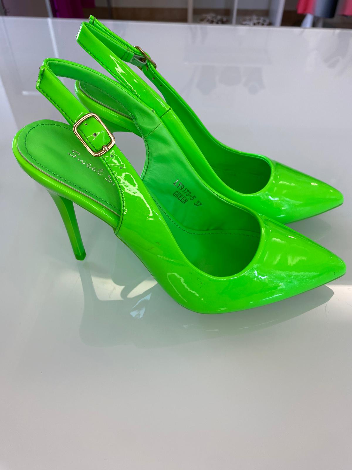 Scarpe Fluo Green