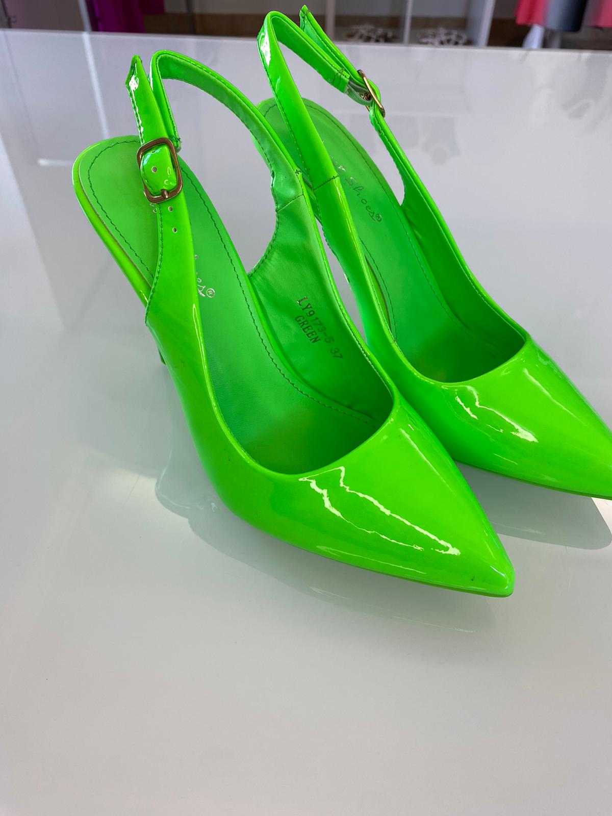 Scarpe Fluo Green